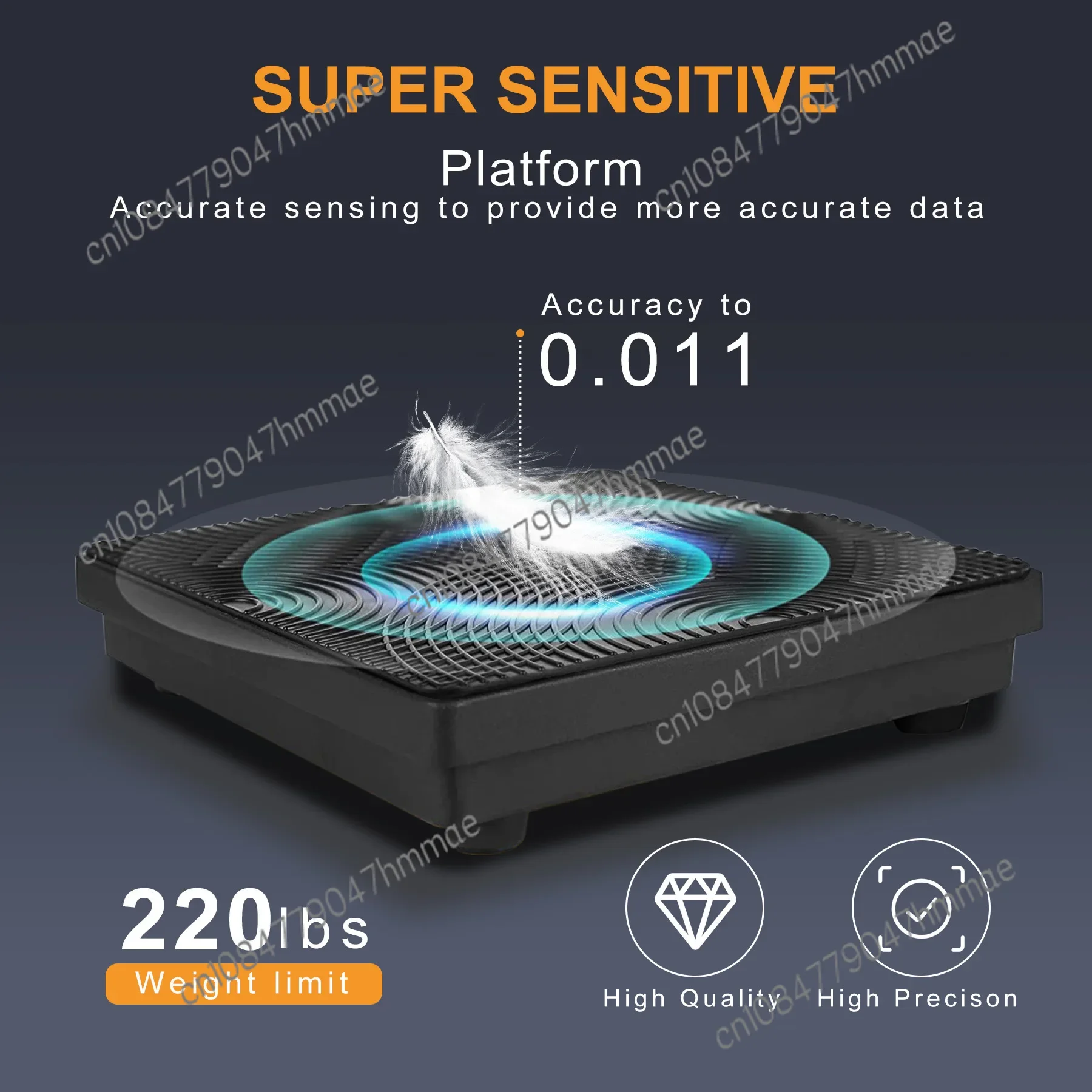 Set De 5 B&aacute;sculas Digitales De Carga Refrigerante Electr&oacute;nica Segawe Con Estuche Para HVAC, Con