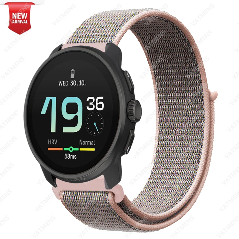 Premium Sport Nylon Loop Watchband Replacement Strap