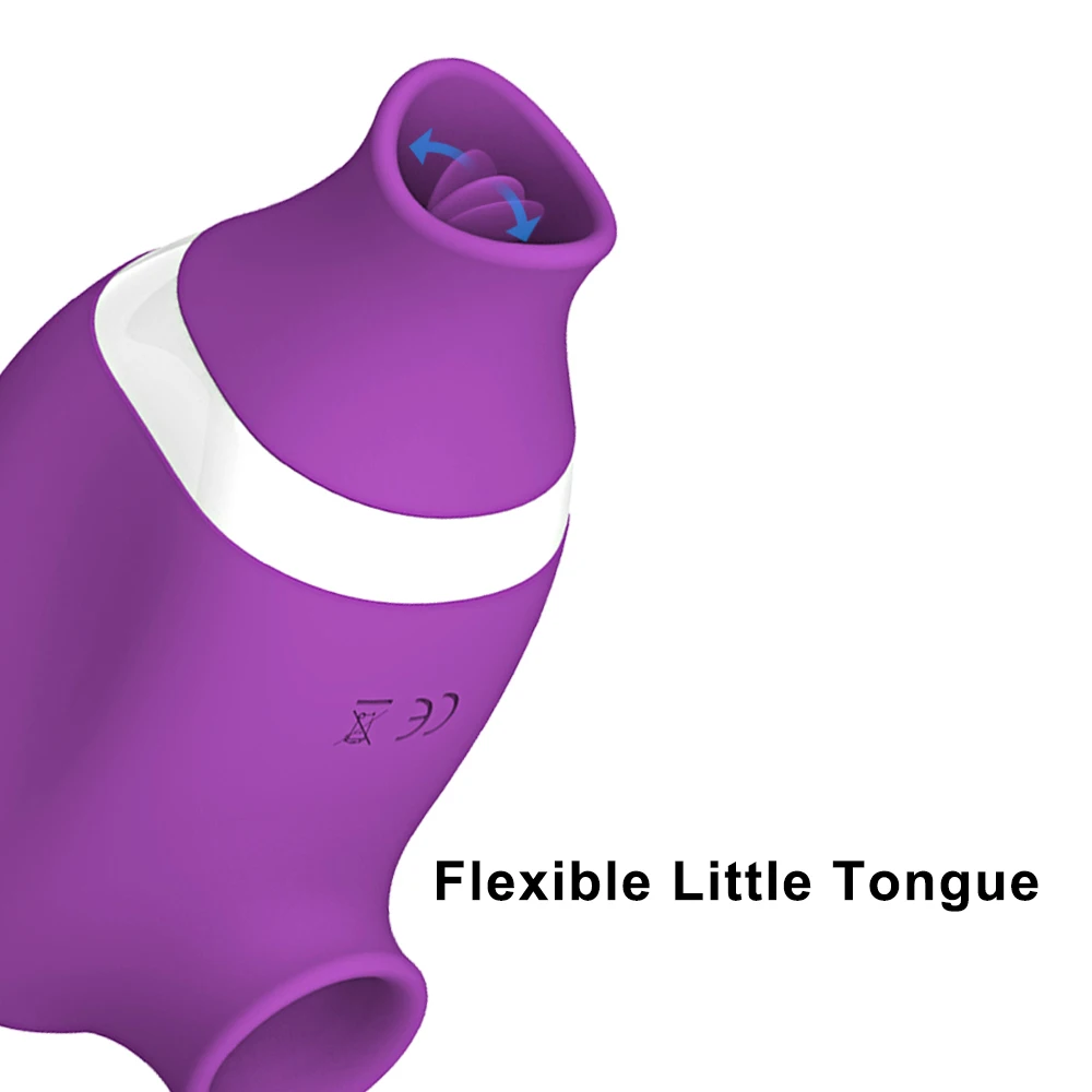 Powerful Sucking Vibrator for Women Clit Nipple Sucker Clitoris Stimulator Oral Pussy Tongue Licking Sex Toys for Adult Couples sex toys