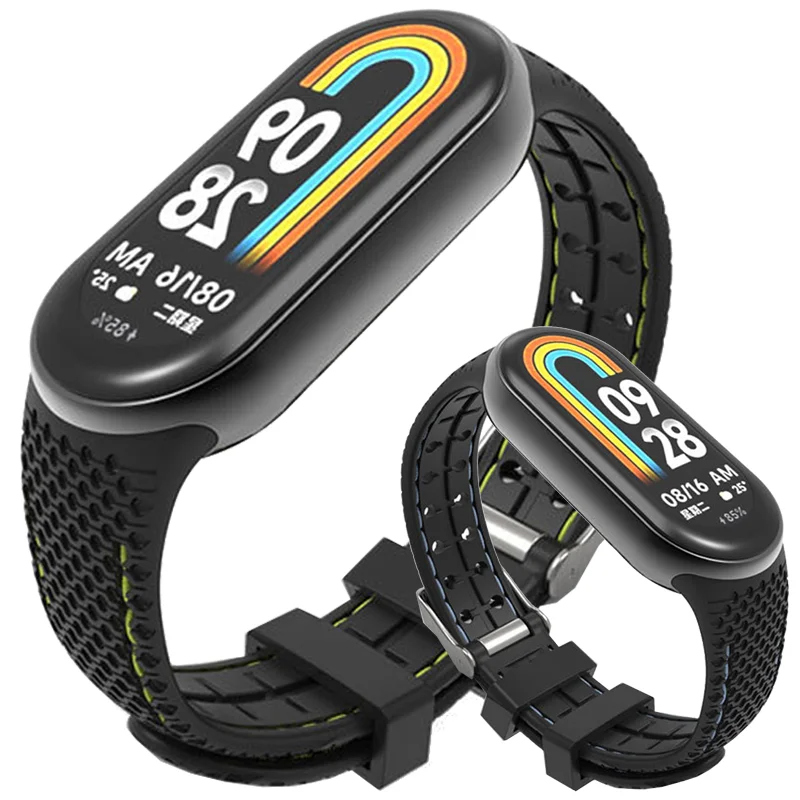 

Silicone Strap for Mi Band 8 Bracelet Sport Belt Rubber Watchband Replacement Smartwatch Bracelet for Xiaomi Mi Band 8 NFC Strap