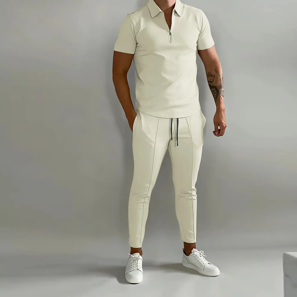 2023 European station new summer explosive cross-border Amazon menswear slim trend youth leisure sports breathable suit cross border hsf2469 amazon is designed for european and american fashion temperament commuter straight pants wash jeans shorts