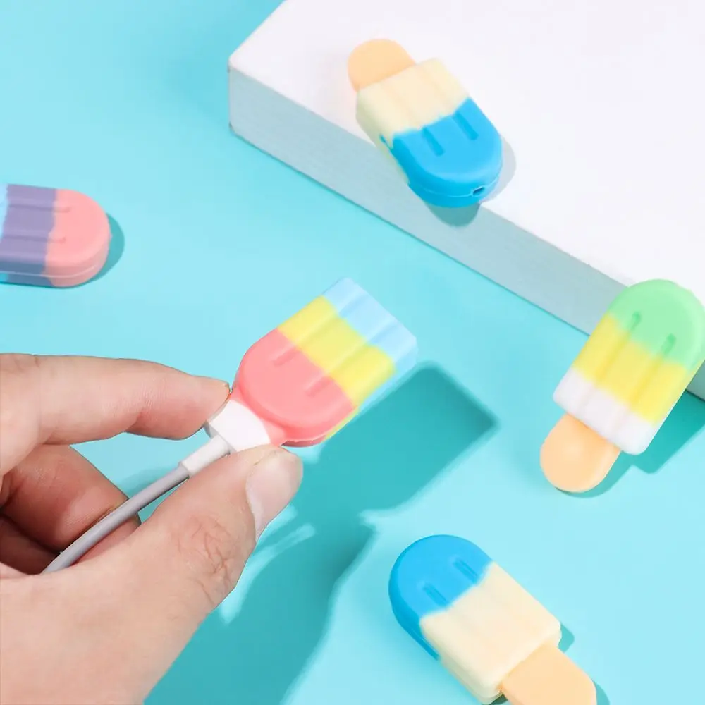 Cute Holder Phone Accessories Winder Wire Organizer USB Charger for