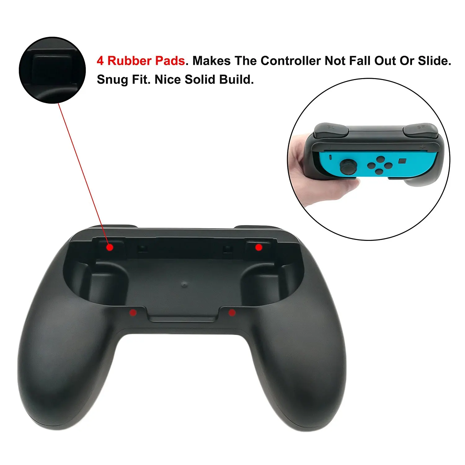 DOBE Griffzubehör TNS-851B für Switch Joystick-Griffe, Geeignet für den Linken und Rechten Controller – Detail 5