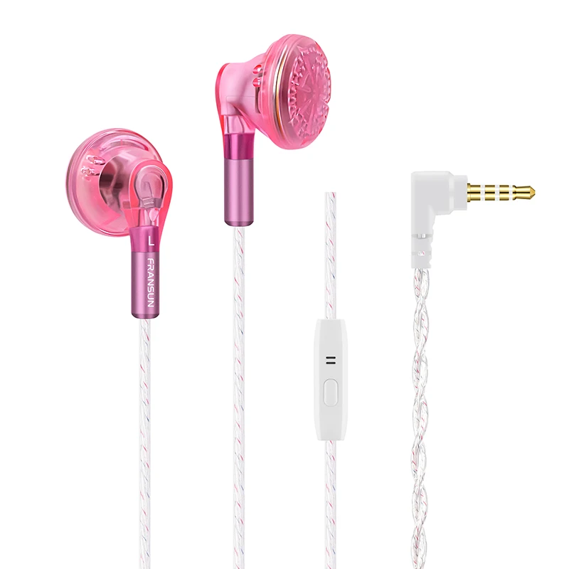 ตัวเลือกสินค้า หูฟัง HiFi หัวแบน 16 มม. แบบเสียบหู 3.5 มม. และ Type-C