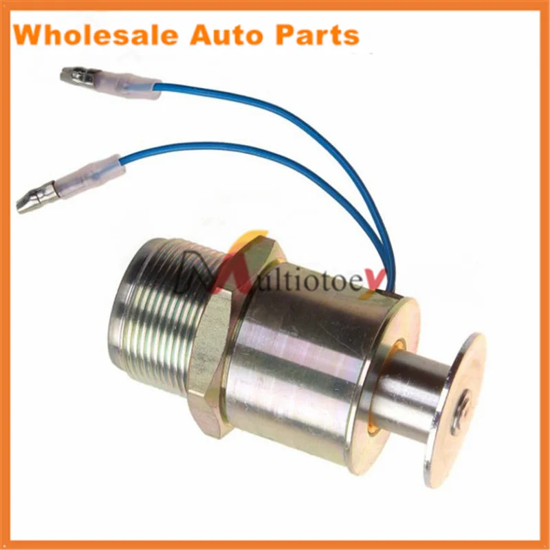 1PCS 12V Shutoff Solenoid 229-5183 303-9151 195-8411 For Caterpillar Mini Excavator 301.6C 301.8C 229-5183