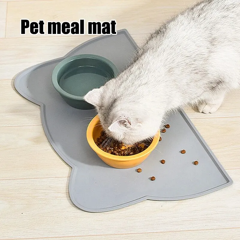 1PC pet placemats Waterproof And Non-slip Prevent Food And Water Spills Easy To Clean For Dogs Cats