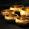Nepal Tibetan Buddhist Bowl Handmade Singing Bowl Set Cushion Mallet Meditation Storage Bag Meditation Singing Bowl Feng Shui 5