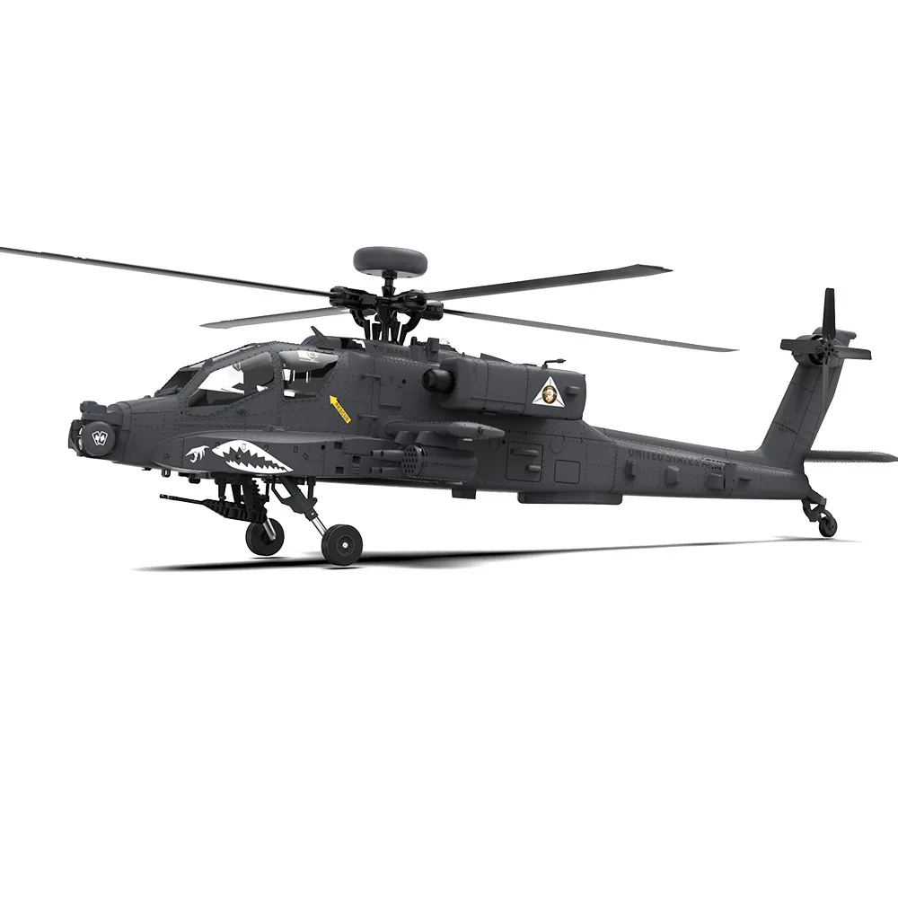 New Yxznrc F11s Apache 1:32armed Simulator Rc Aircraft Handle Control Remote Control Electric Helicopter Model Boy Toy Gifts 5
