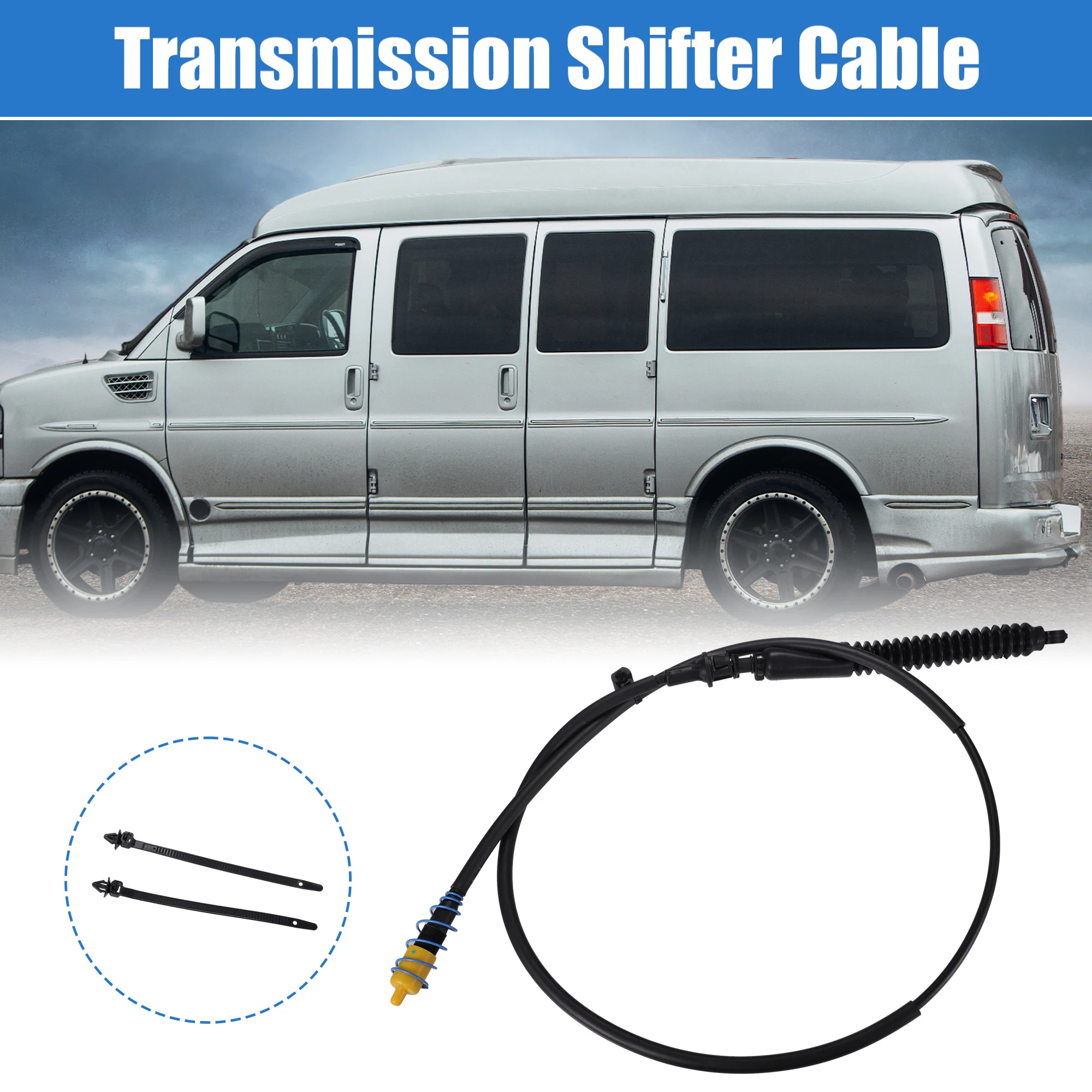 X Autohaux 1 Pcs Auto Transmission Shift Cable Replacer for Chevrolet Express 1500 2009 for Chevrolet Express 2500 3500
