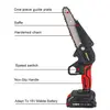 6 Inch Chain Saw Cordless Electric Saw Handheld Garden Logging Chainsaw Wood Cutting Power Tool for Makita 18V Battery 2