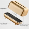 Luxury Gold Tissue Boxes Paper Napkin Holder Desk Tissue Case Craft Organizer Kitchen Tissue Box 6