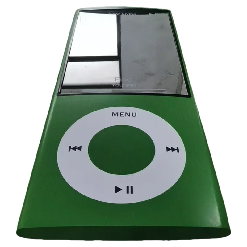 مرآة زجاجية من الخشب الصلب iPod mp3، مرآة كاملة ال...