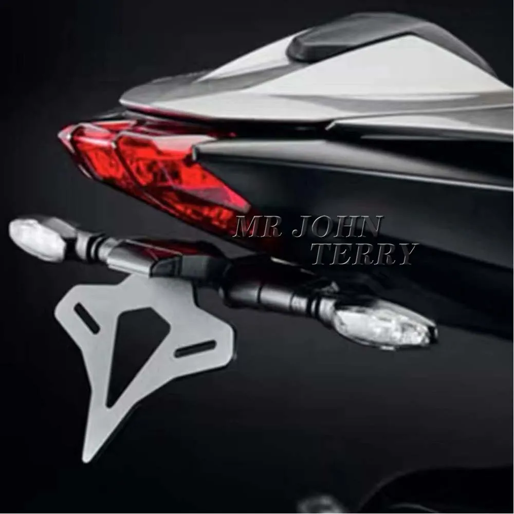 오토바이 리어 쇼트 테일 주식, 깔끔한 번호판 거치대 테일스톡 브래킷 키트, 스트리트 765RS 765R 765 RS 765 R 용 신제품