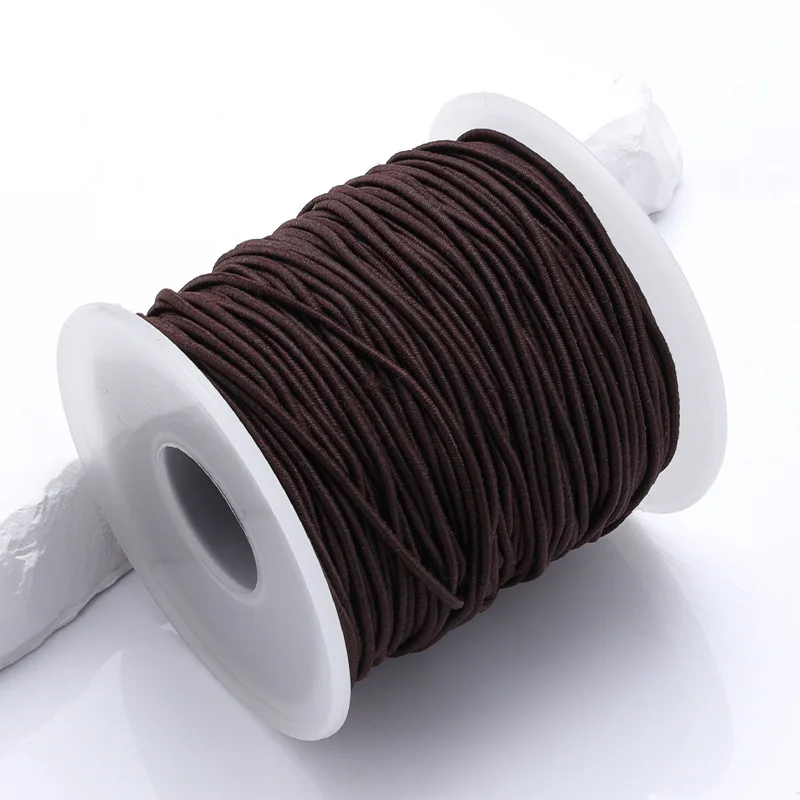 50 m/Rolle elastische Schnur, 1 mm, dehnbare Schnur, stabile Armbandschnur, elastische Schnur für Armbänder, Schmuckherstellung, DIY, Basteln, Perlen – Detail 7