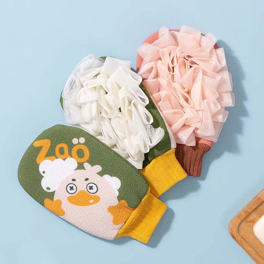 

Dead Skin Removal Body Cleaning Exfoliating Bath Flower Cartoon Bath Glove Shower Ball Bath Scrub Mitt Bath Towel Glove