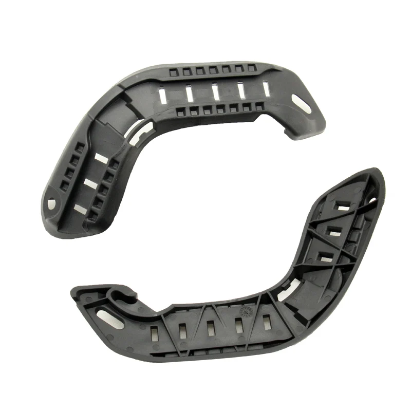 

Tactical High-Cut Helmet Guide System, Fast Helmet, Double-sided Side Guide Rail, One Set of Two Black