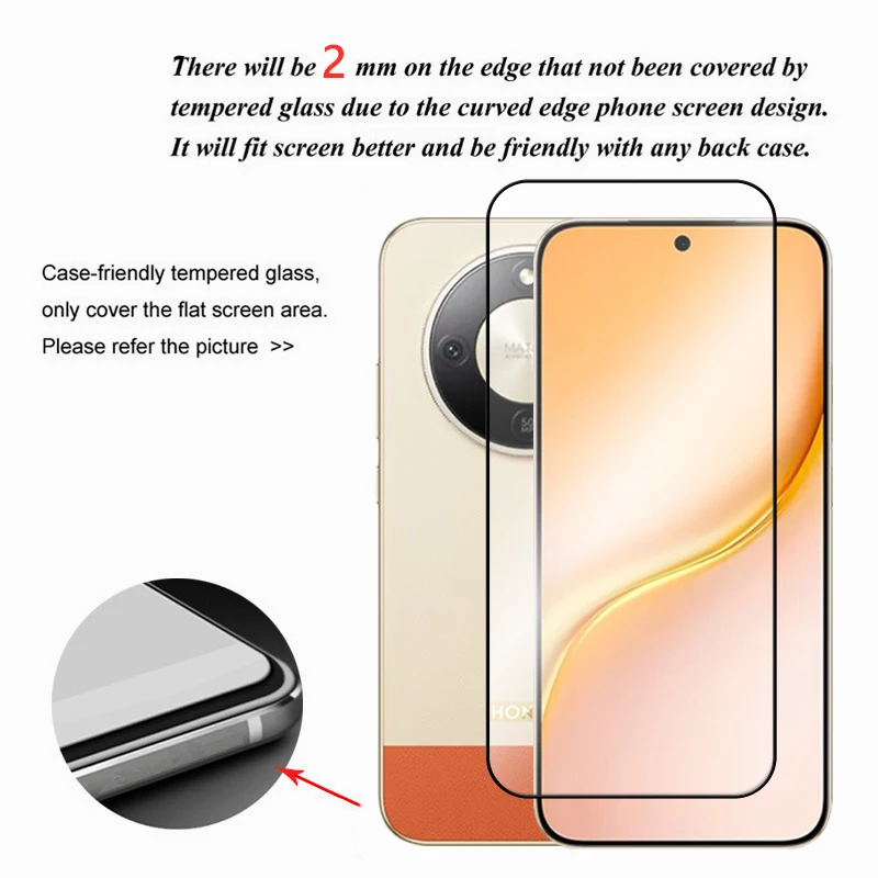 Premium 6-in-1 Tempered Glass & Lens Protector Set - Full Coverage 2.5D Screen Shield