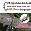 53 Inch Hand Rope Chain Saw 68 Teeth Folding Pocket Rope Chainsaw Tree Cutting Tool for Gardening Camping Outdoor Survive Tool 2