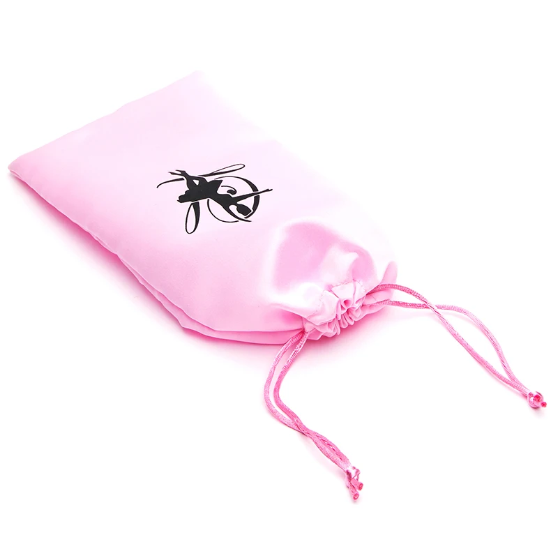 Description Picture 5 of item1PC Pink White Dance Bag Shoes Storage Pouch Ballet Organizer Handbag Bags Pouches Satin Ballet Shoe Bag Dance Shoes Pouch