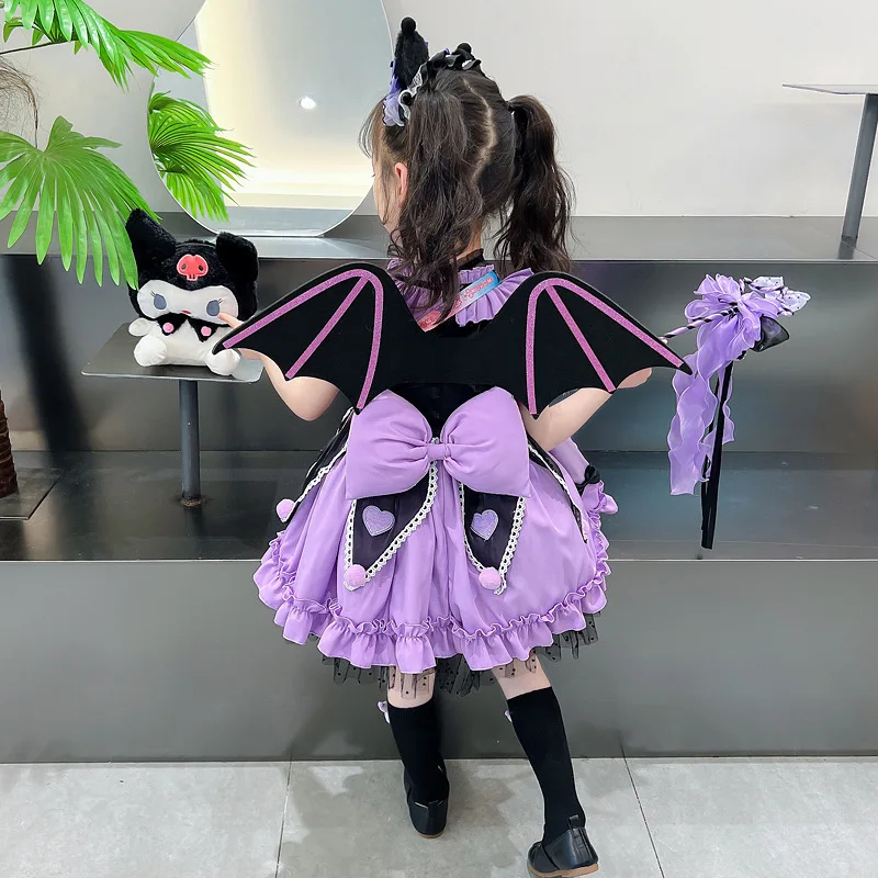 2025年 コスプレ クロミ ロリータ プリンセスドレス 子供 誕生日
