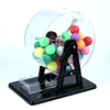 Funny Candy Dispenser Original Storage Box Transparent Hand Cranked Random Capsule Coffee Machine Container Kitchen Accessories 4