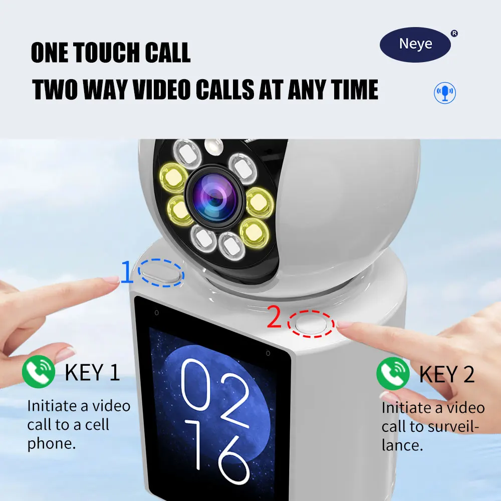 Neye   ͸ ī޶,  ǳ ̺ , Ǯ ÷ ߰ ð,  ȭ,  IP ī޶, 4K, 8MP