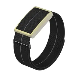 Breathable Adjustable Soft Nylon Wristband Bracelet Replacement Strap - POLAR Loop (Feather Black)