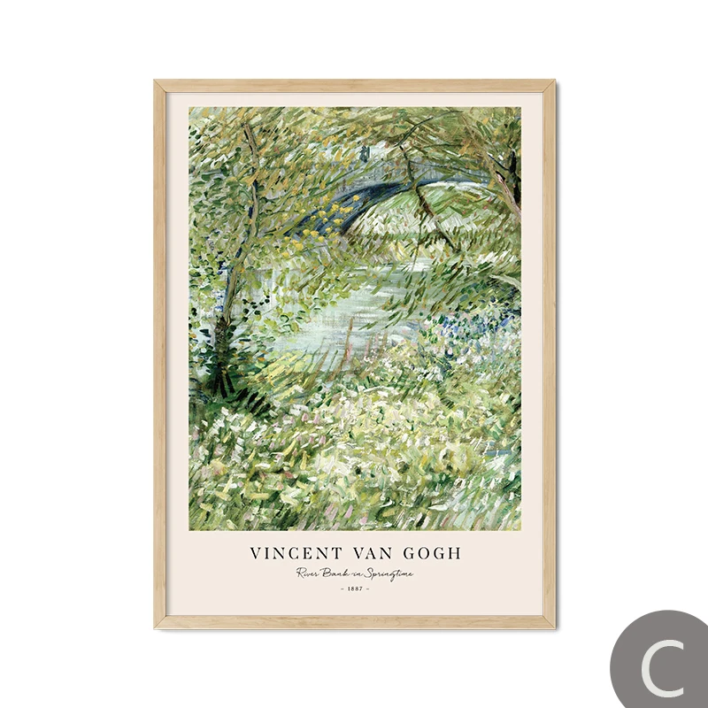 Botanica Verde Abstract Floral Geometric Canvas Art Print