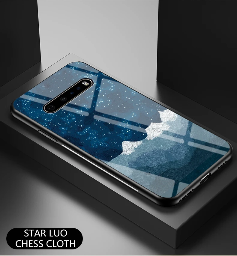 Luxury Mirror Tempered Glass Phone Case For Lg G8 Thin Case_voghion.com