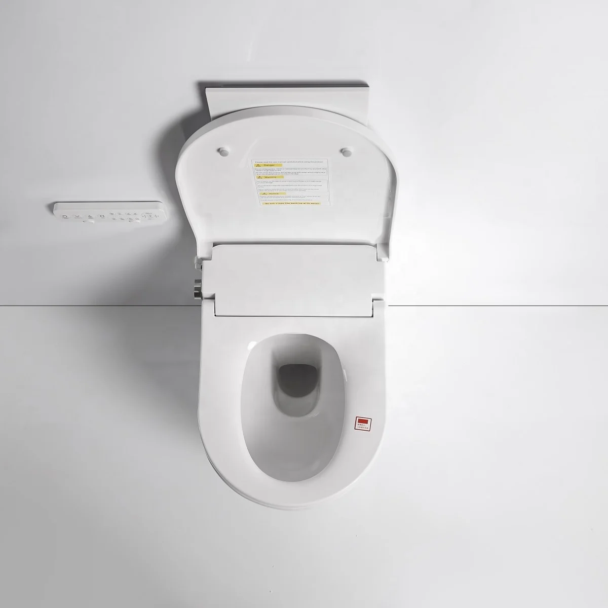 New Wall Hung Smart Toilet Intelligent Seat Heated Automatic Wall Mounted Smart Toilets Seat Electric Cover