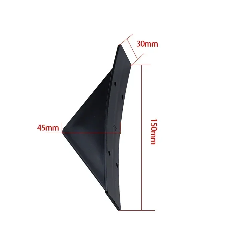 4-Piece Car Rear Bumper Lip Diffuser and Spoiler Protector Set