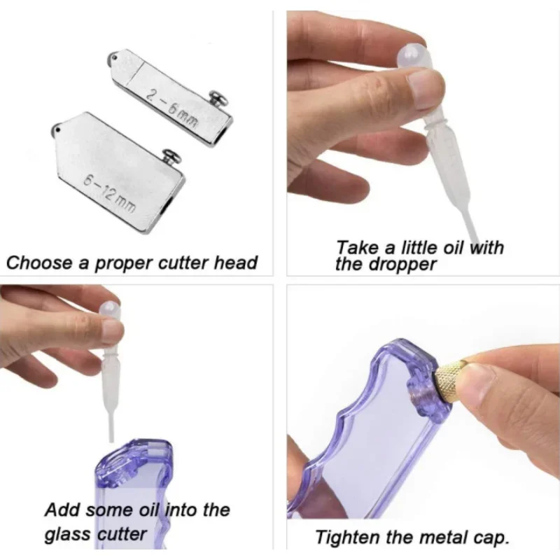 Professional Pistol Type Glass Cutter Ceramic Tile Cutting Tool Lubricated Glass Cutter Cemented Carbide Diamond Cutting 1pcs glass cutter tile glass cutter tile cutting tool