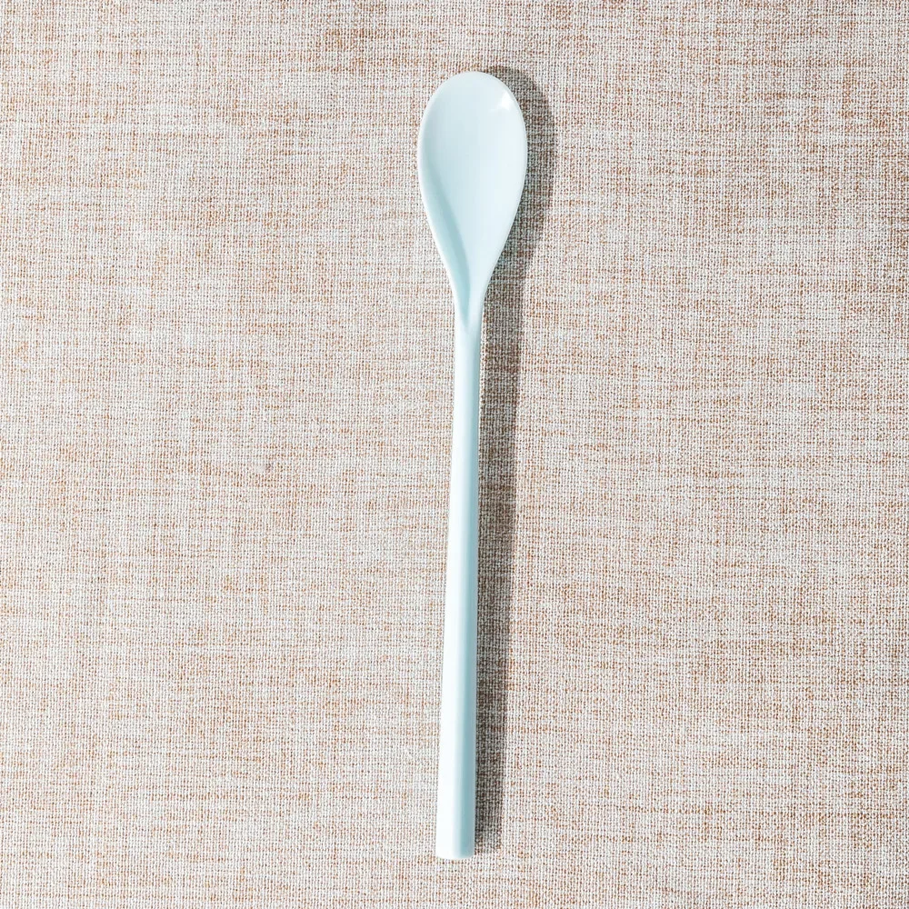 Stir Spoon Ice Cream Dessert Scoop Korean Cocktail Coffee Tea Mixing 19CM Plastic Long Handle