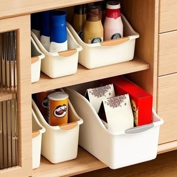 ตู้พร้อมล้อถังเก็บขนาดใหญ่ชั้นวางปรับได้พื้นที่แคบ Multi ใช้ KITCHEN Home Organisation กล่อง 1