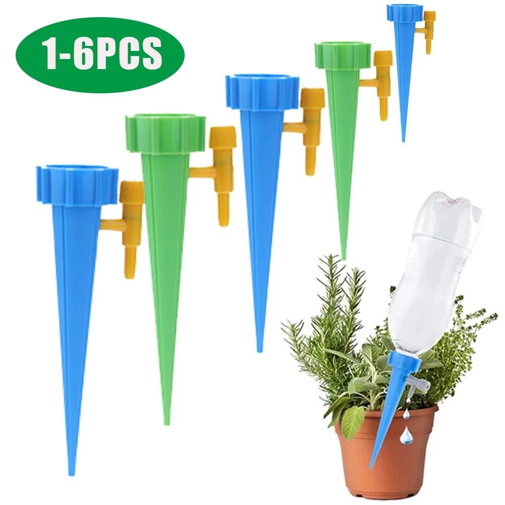 drip irrigation kit for container gardening 1/12PCS Auto Drip Irrigation Watering System Automatic Watering Spike Adjustable Water Dripper Device For Flower Plants Watering irrigation system kit
