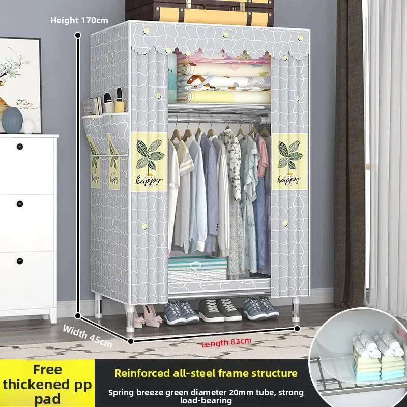 تجميع الملابس النسيجية الاقتصادية المحمولة خزانة غ...