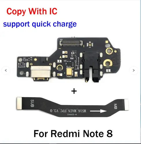 For Xiaomi Redmi Note 7 8 8T 9 9S 10 10S 12 Pro 4G 5G Dock Connector Micro USB Charger Charging Port Mainboard Main Flex Cable - Image 18
