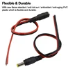 10pcs/pack--15CM 12V DC Power Cord Pigtail Male Cable 5.5x2.1mm For CCTV Camera LED Lights 5