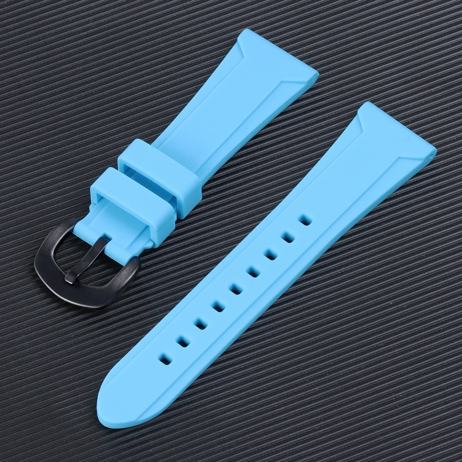 Premium Silicone Sports Watch Strap – Vibrant Multicolor Collection