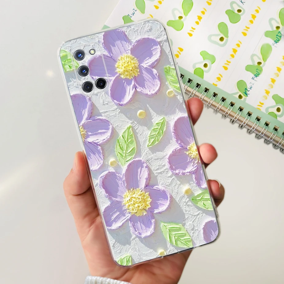 Cute Fashion Painted Clear Silicone Phone Case - Soft Protective Cover