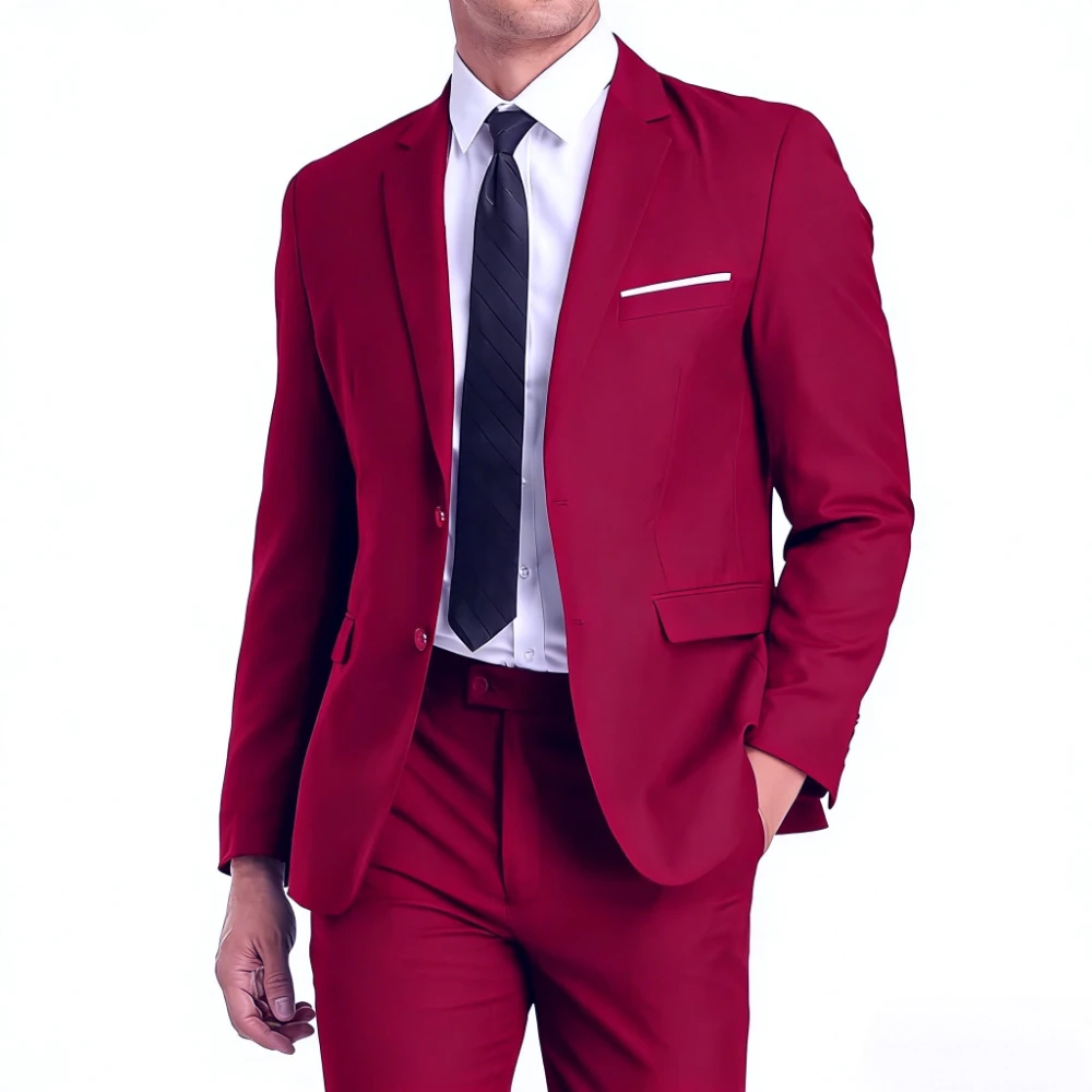 Set da 2 pezzi - Rosso vino