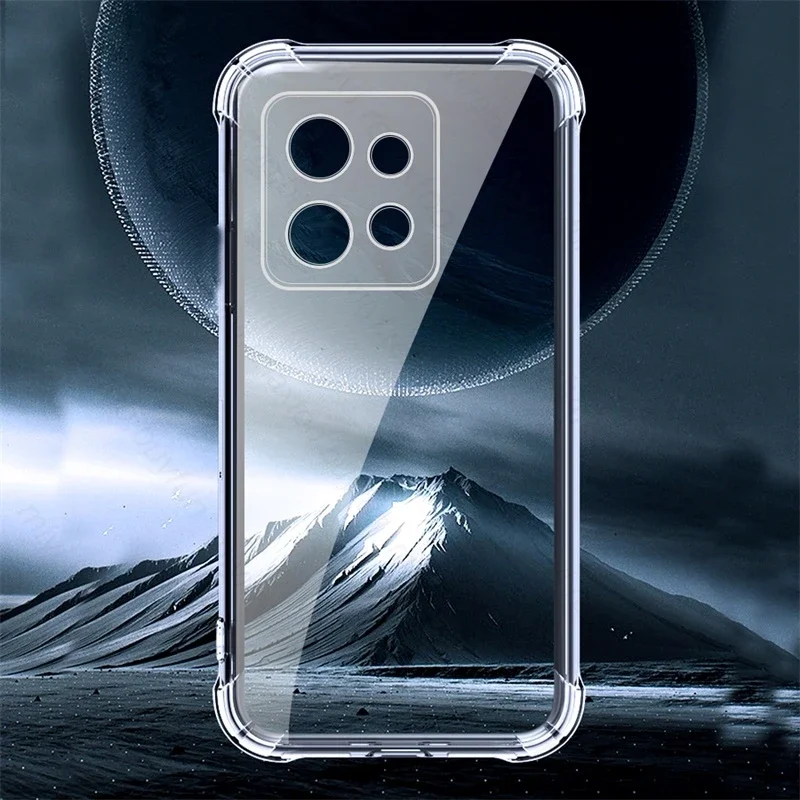 Ultra-Thin TPU Clear Airbag Protective Phone Case