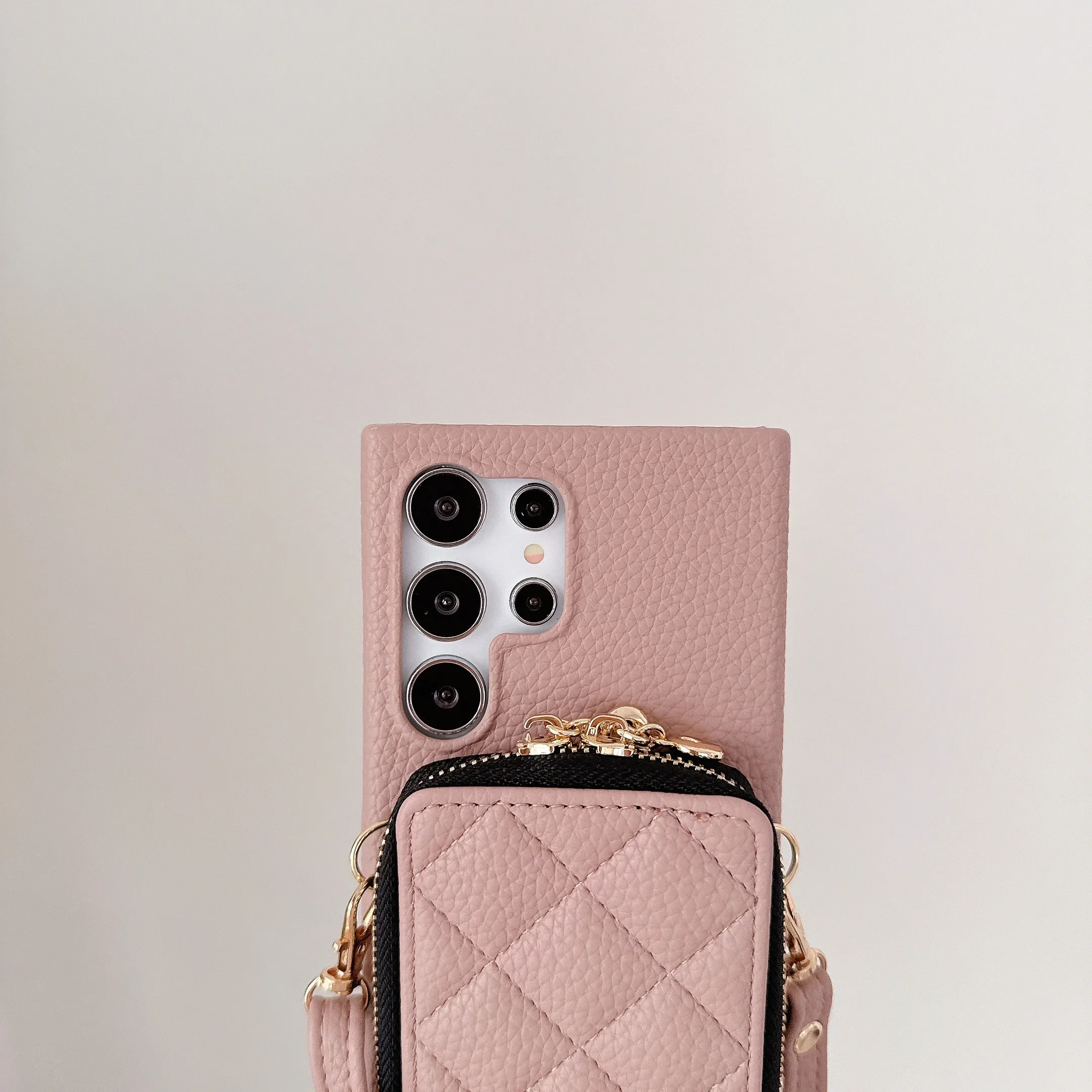 Crossbody Phone Case With Card Holder For Samsung Galaxy Models_voghion.com