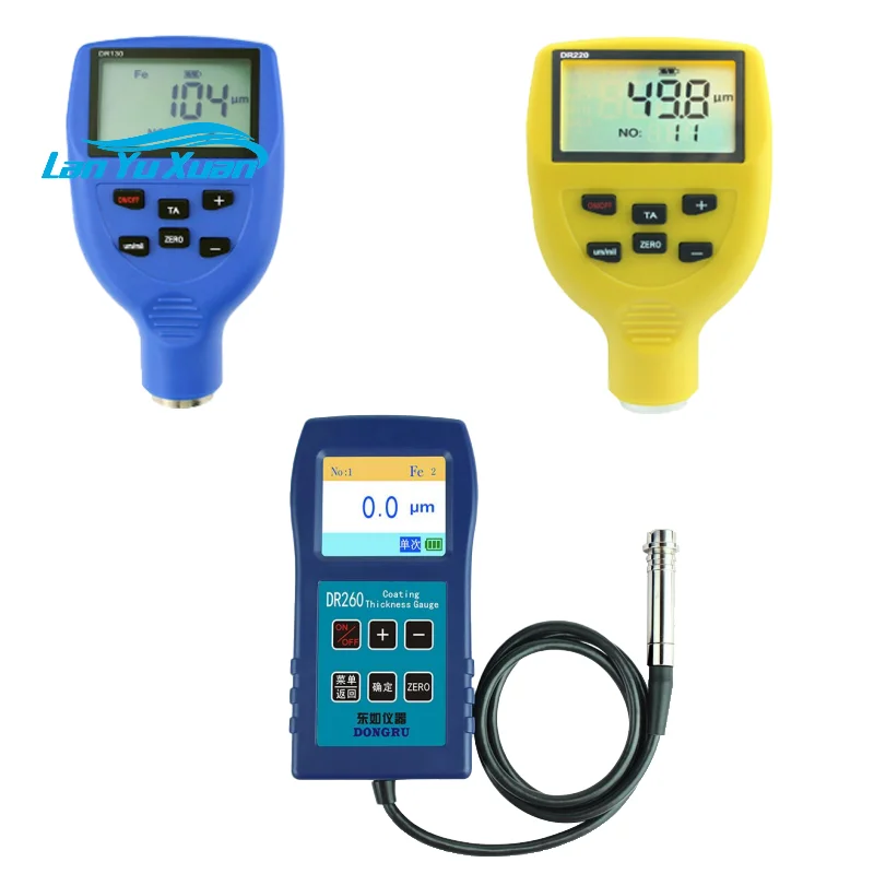 

High Precision Large Range Coating Thickness Measuring Instrument High Precision Galvanized Coating Thickness