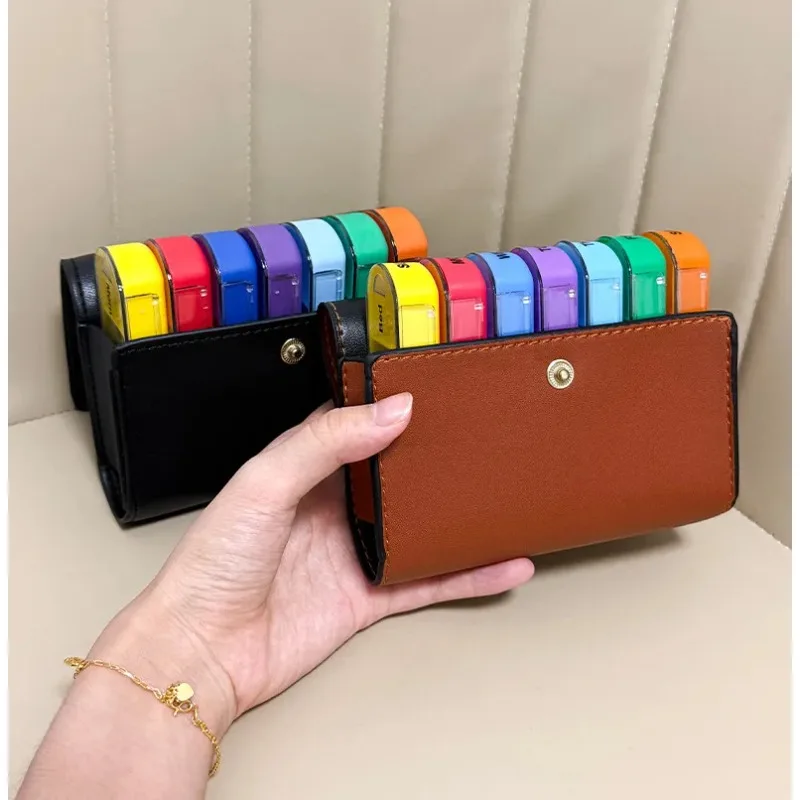 Waterproof Weekly Pill Organizer with Secret Compartments
