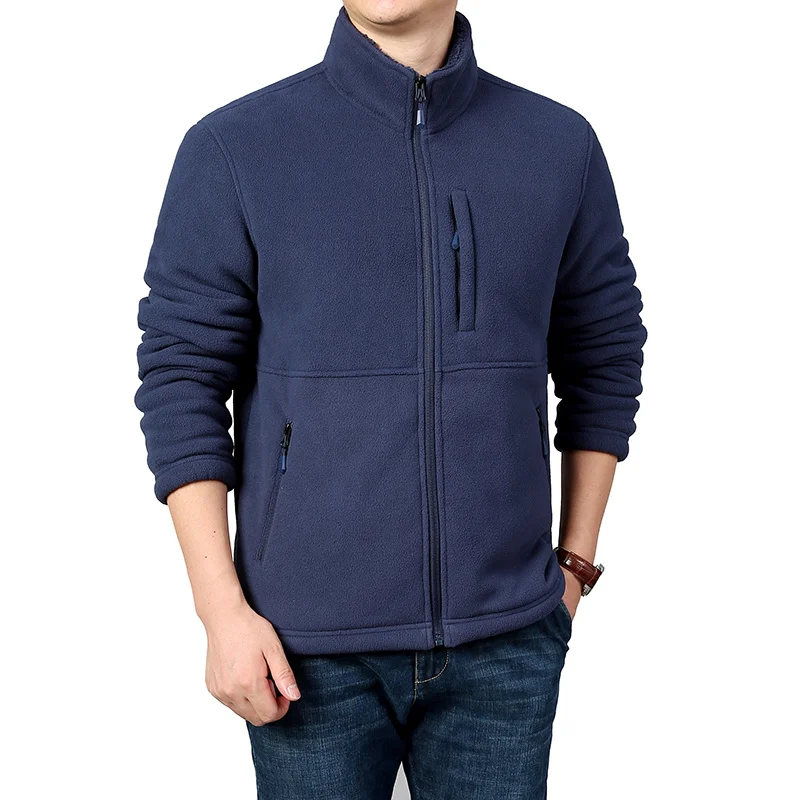 Military Fleece Jacket Windbreaker Men Winter Coat Man Fashion Jacket Nature Hike Trench Coat Mountaineering Oversize