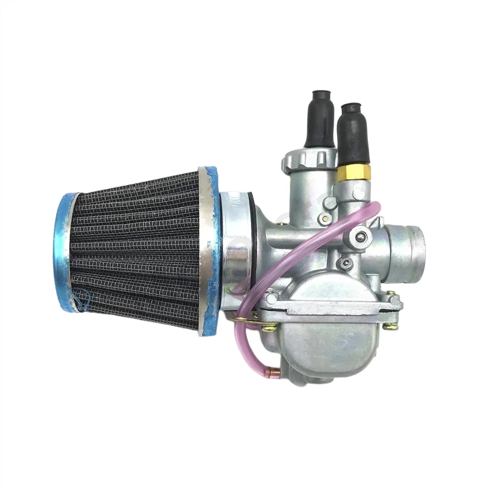 Vergaser mit Luftfilter für Suzuki AX100 KAWASKI QJ100-M 22 mm 100CC 2 Scooter Vergaser Vergaser kostenloser Kraftstofffilter – Detail 5