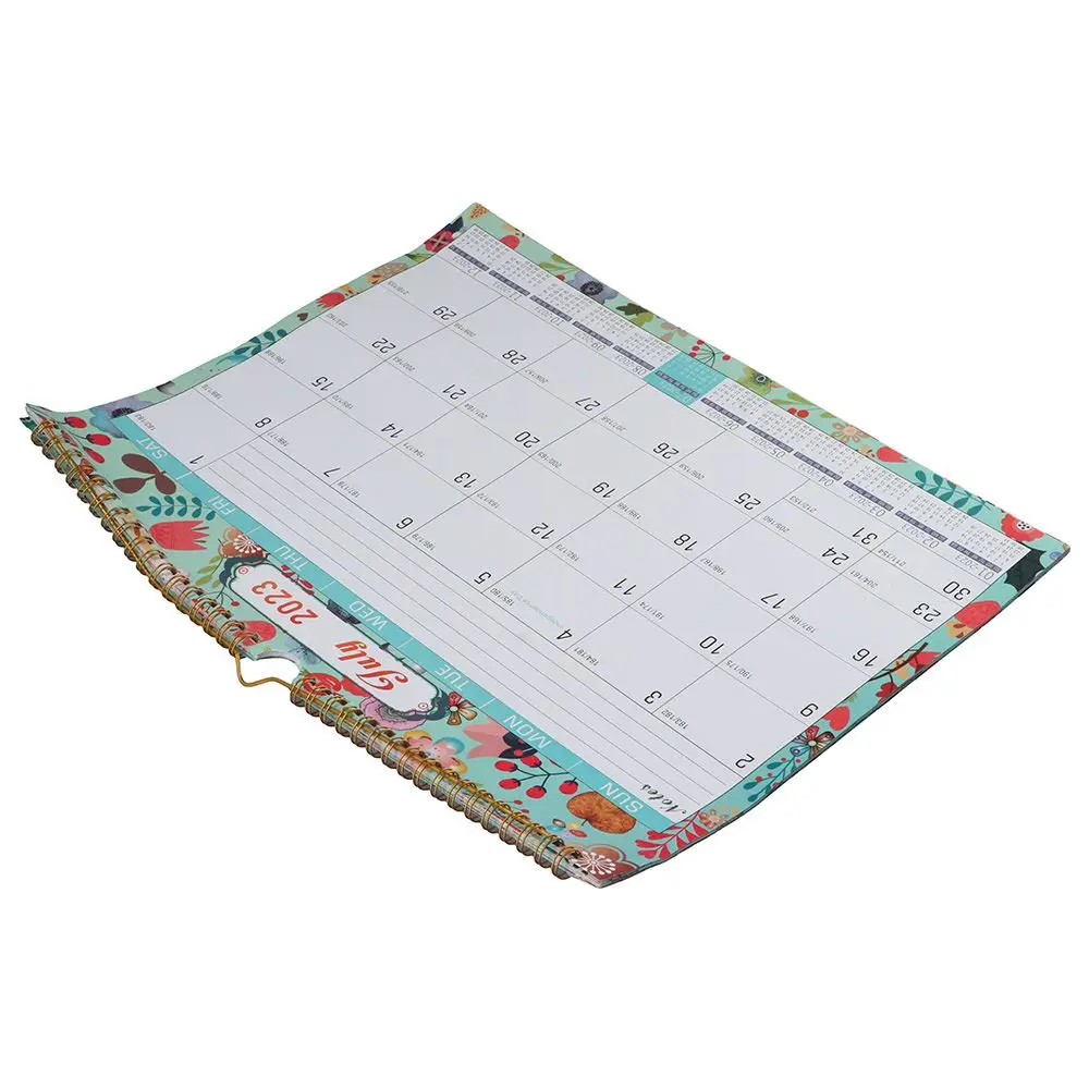 

18 Months Wall Calendar Schedule 2023-2024 Year Planning Note Hanging Planner Schedule Paper Hanging Wall Calendar Office