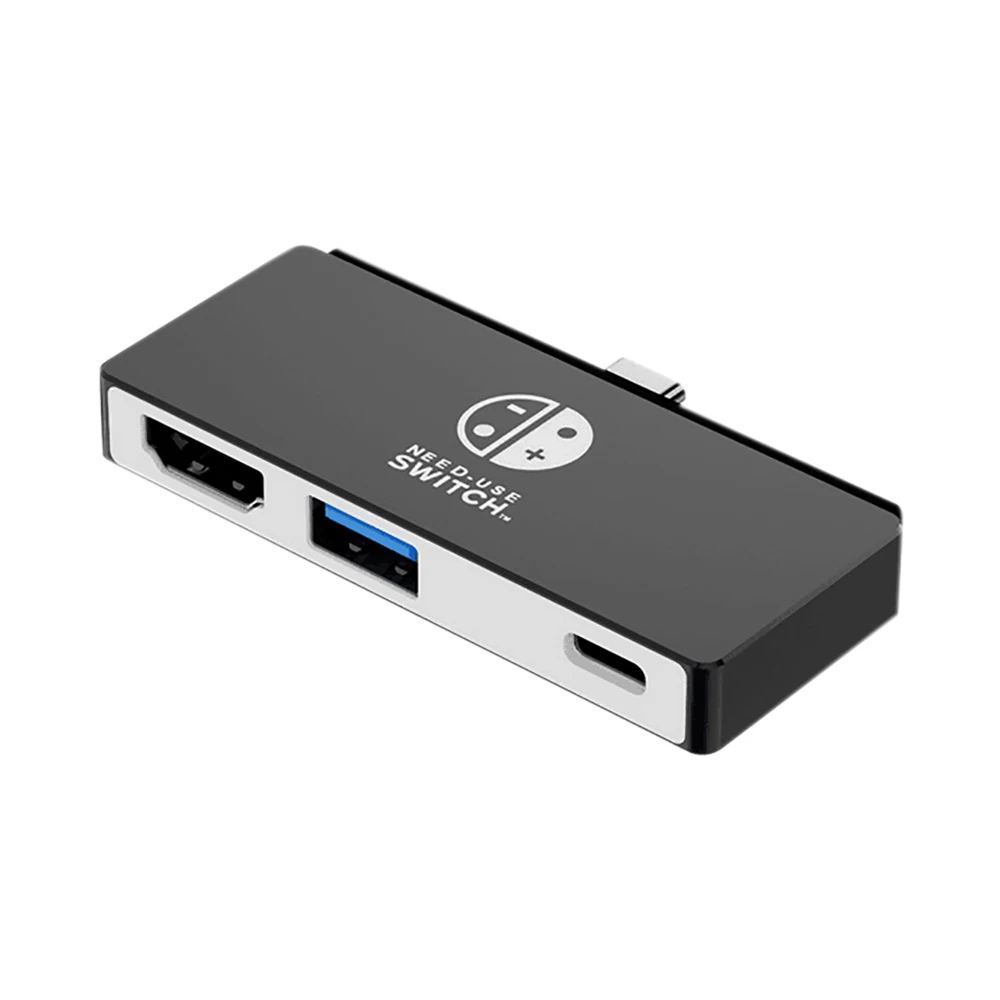Station, Type-C Hub, MacBook Pro, Air, Dell, mais dispositivos, 3 em 1