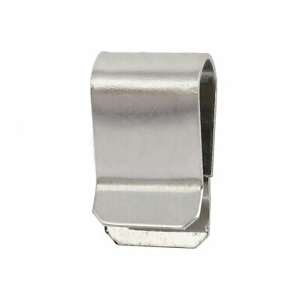 Cable Clip 20pcs Stainless Steel Silver Tone Solar Photovoltaic Parts Accessories Cable Clip Wires Clamp